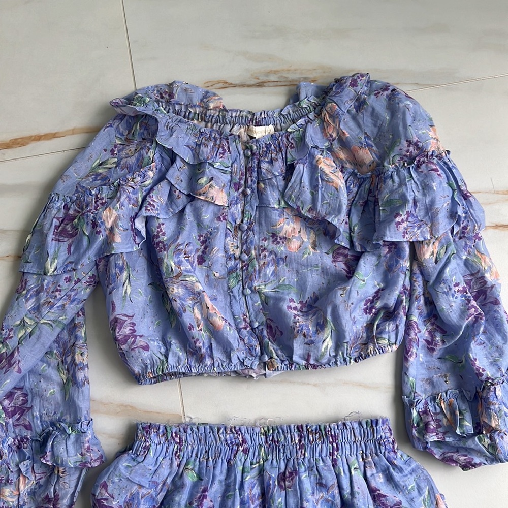 Love shack fancy top and skirt - Picture 2 of 4